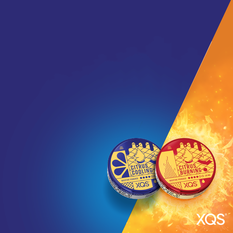 XQS Citrus Cooling och XQS Citrus Burning