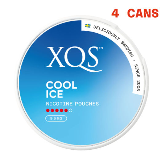 XQS Cool Ice 9.6MG 4 cans